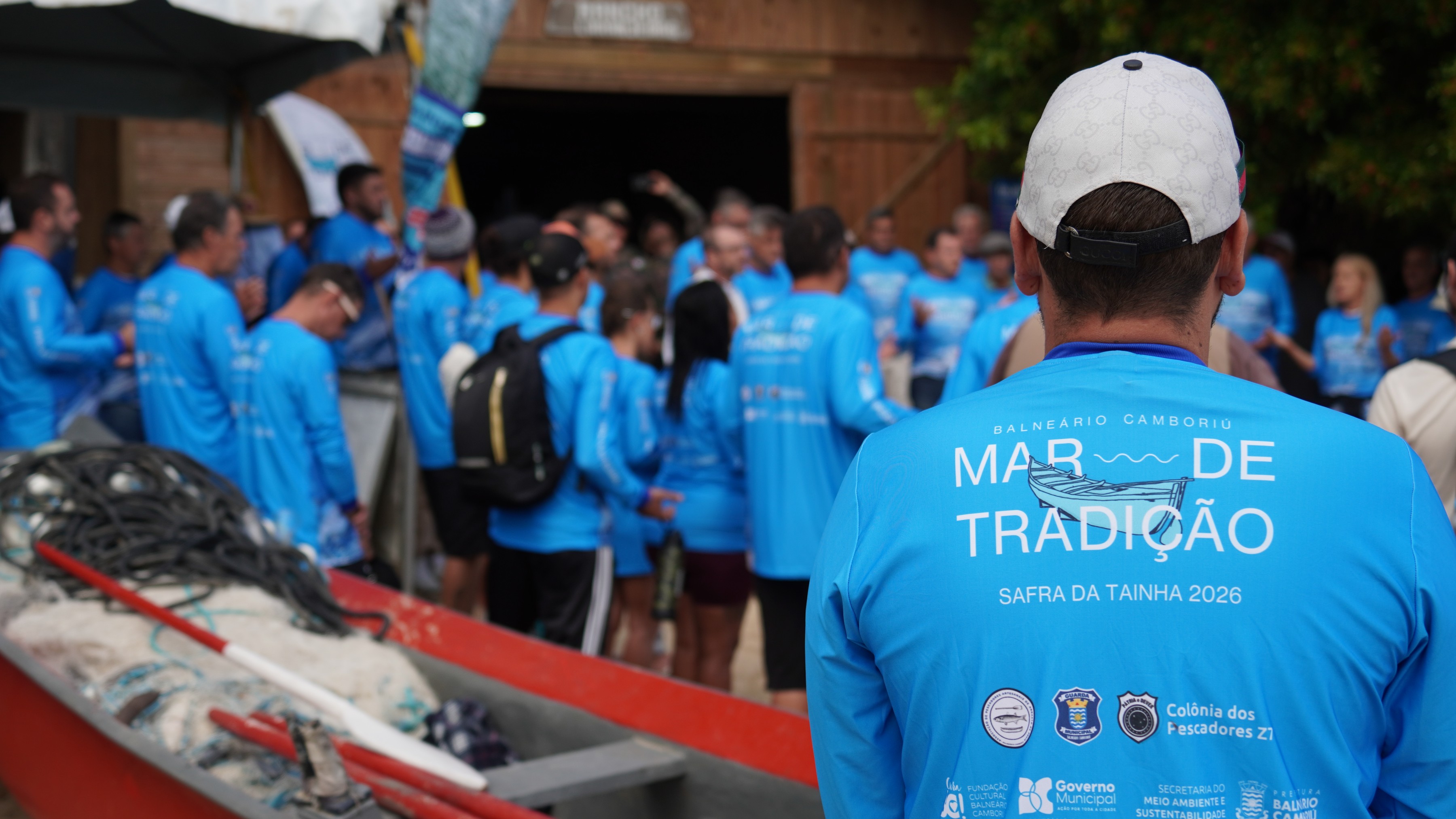 Ato simb�lico marca in�cio da Safra da Tainha 2026 em Balne�rio Cambori�