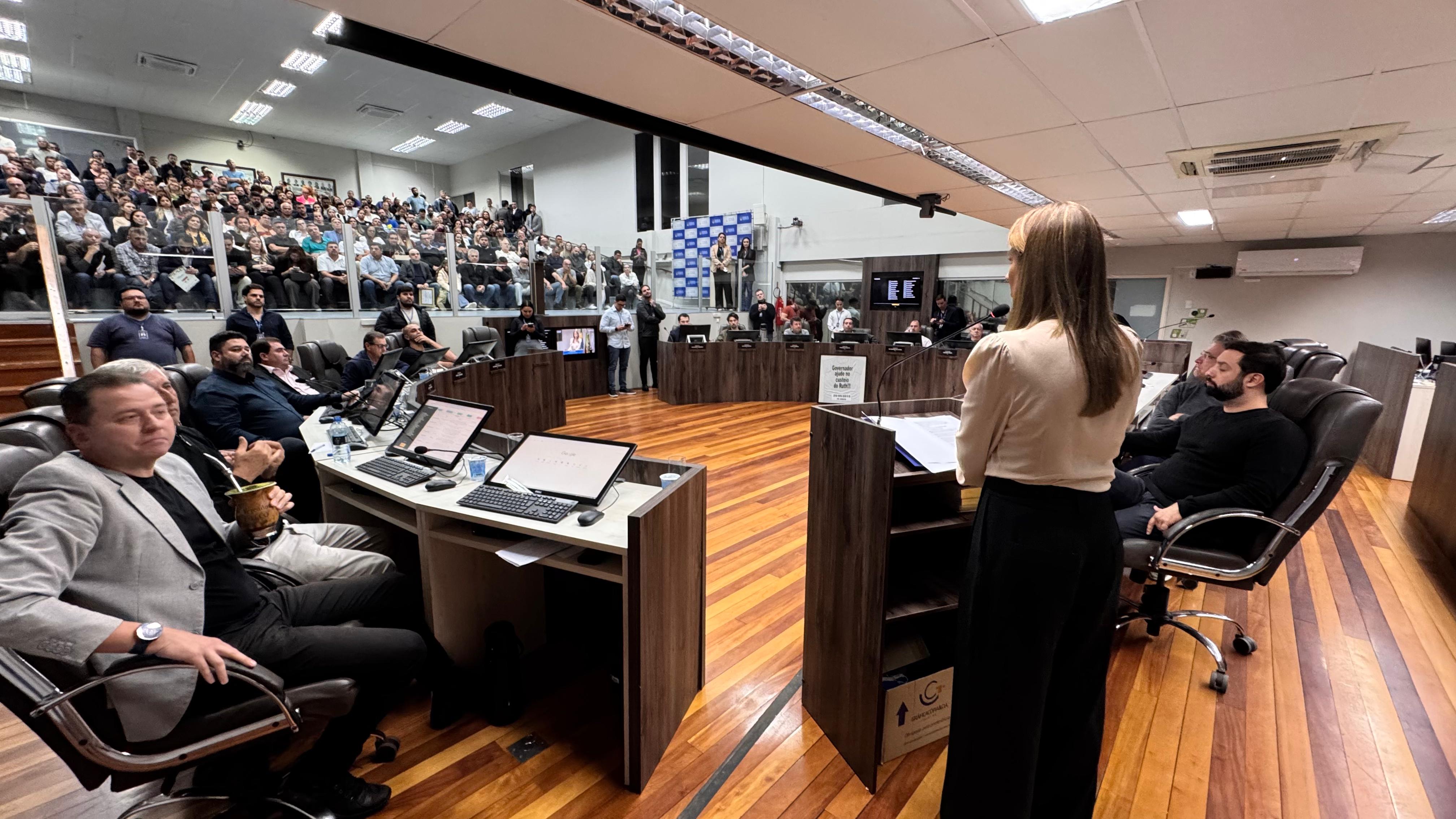 Projeto de Lei que autoriza a doao do HMRC ao Estado  protocolado na Cmara 