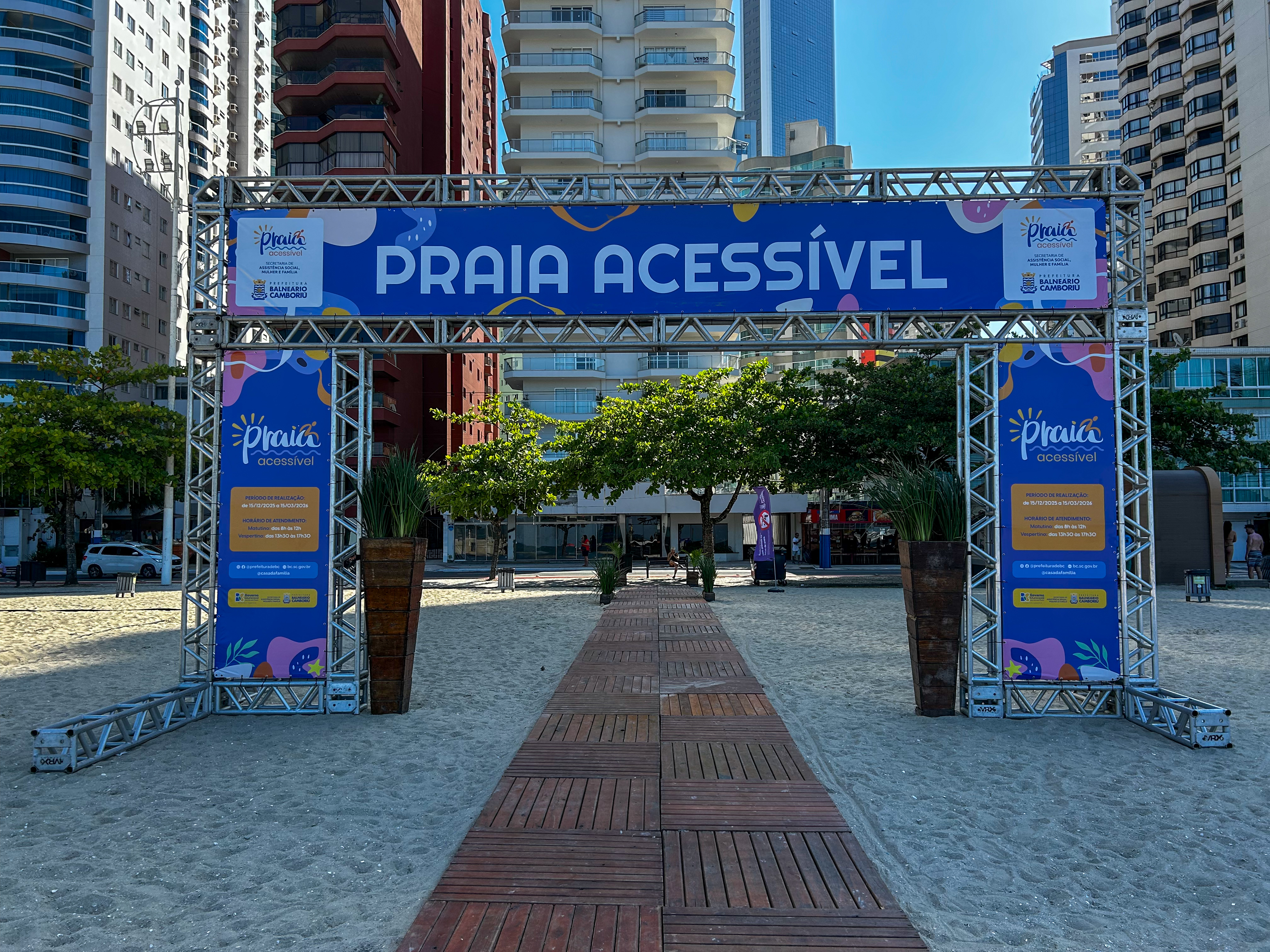 Prefeitura amplia temporada do Praia Acess�vel