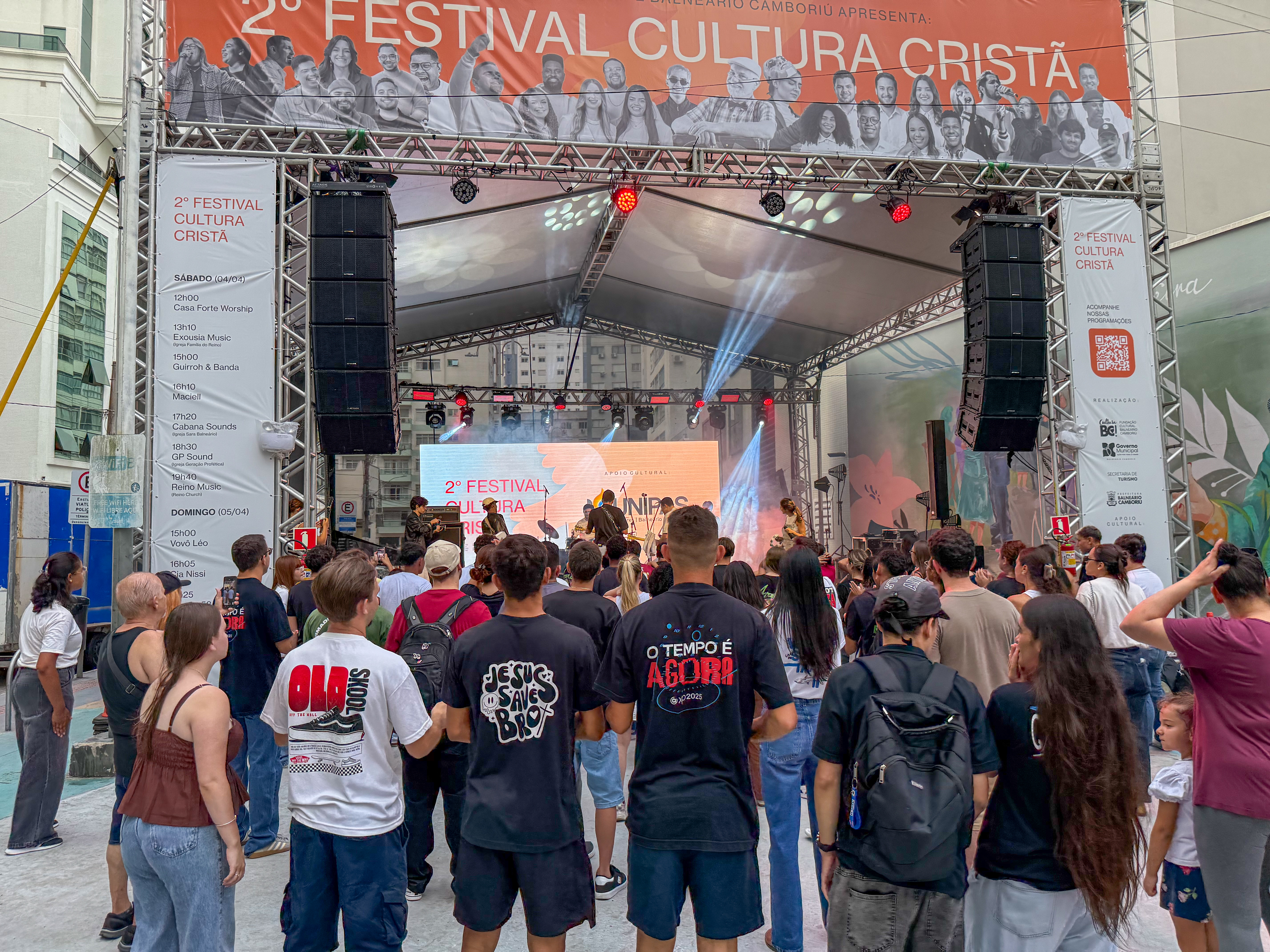 Festival e intera��o art�stica s�o as atra��es do domingo de P�scoa em BC