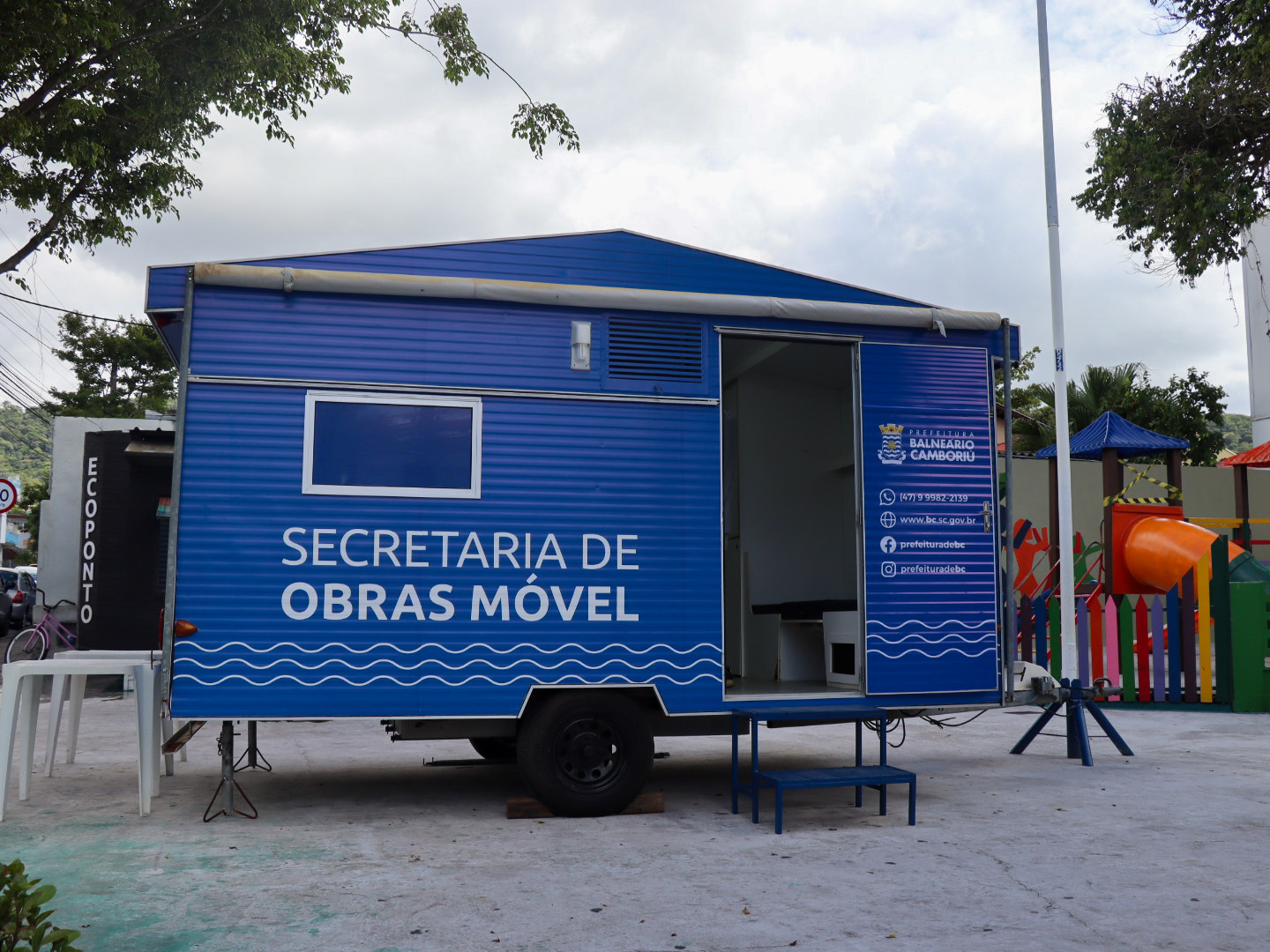 Secretaria de Obras Móvel estará no Bairro Ariribá nesta semana
