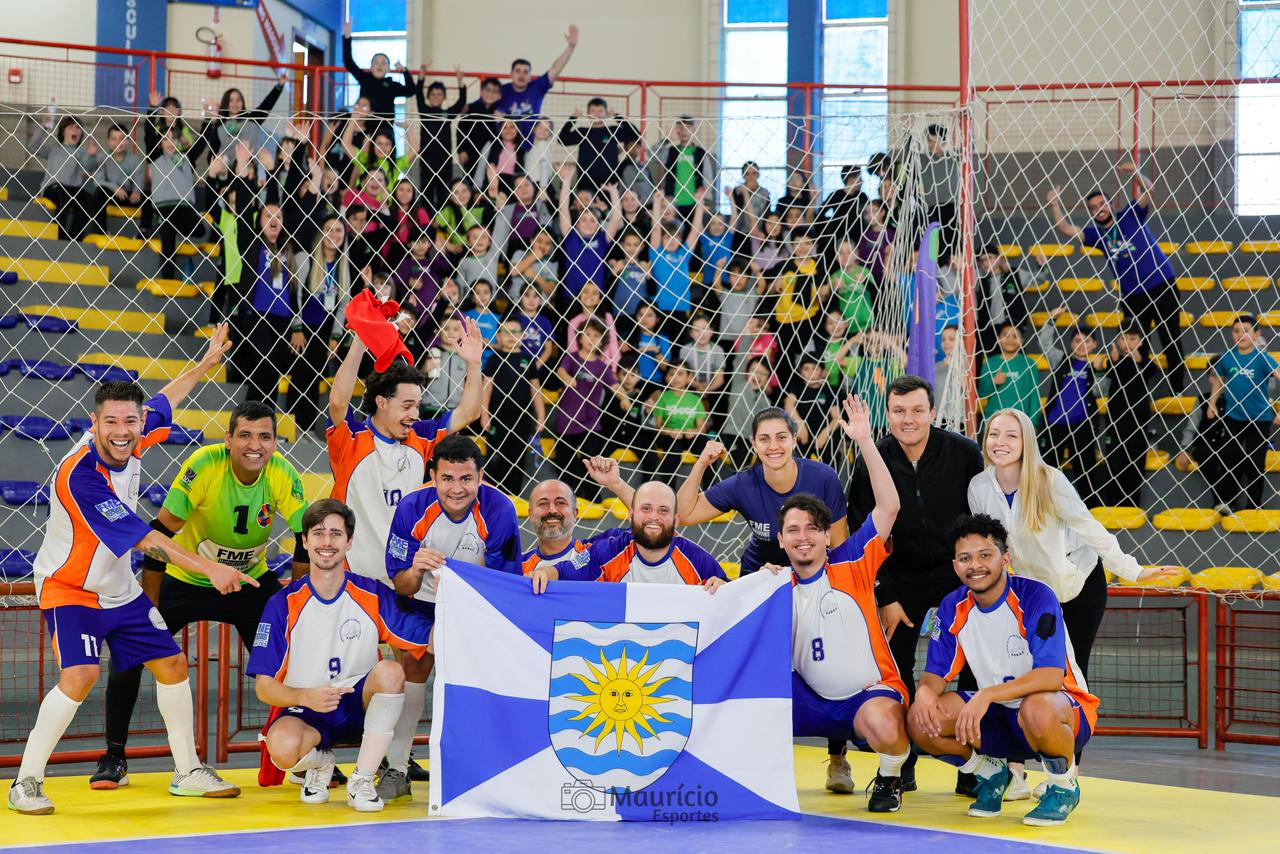 BC estreia com vitrias no futsal e bocha paralmpica no Parajasc 
