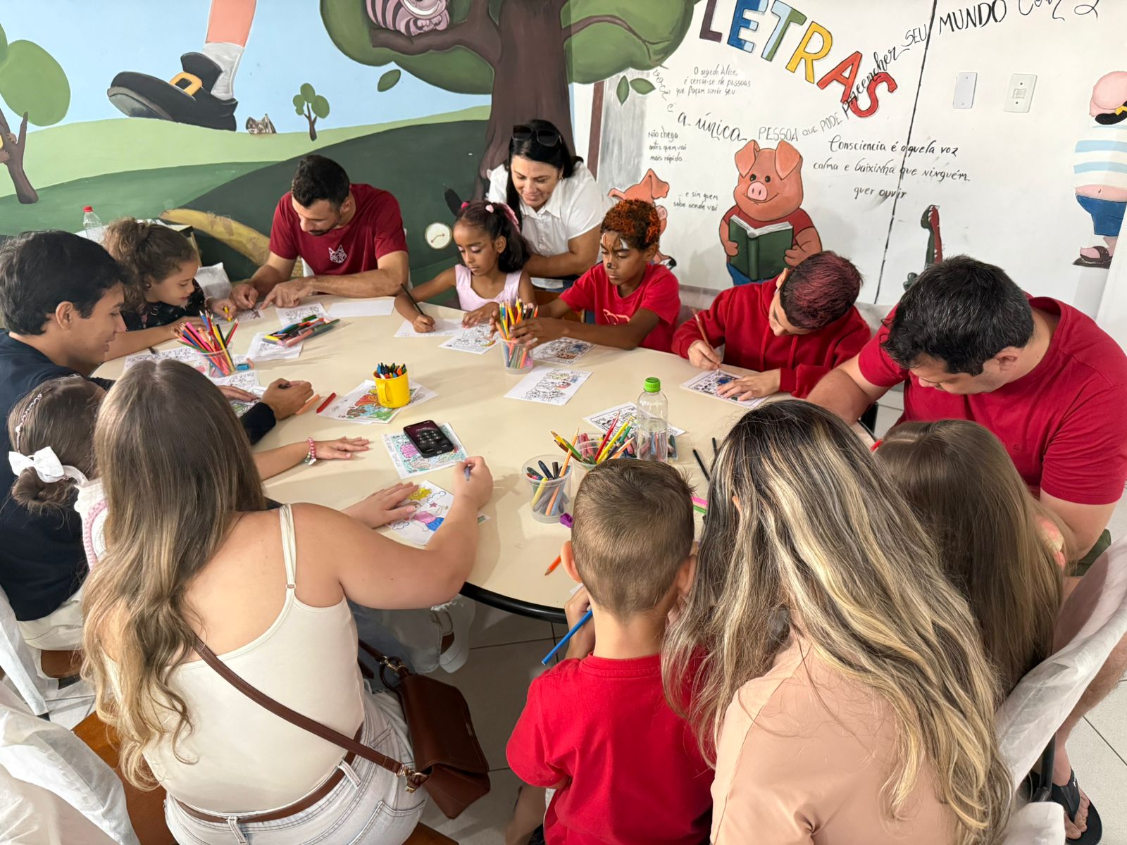 Educa��o promove Dia da Fam�lia com atividades de integra��o nas escolas