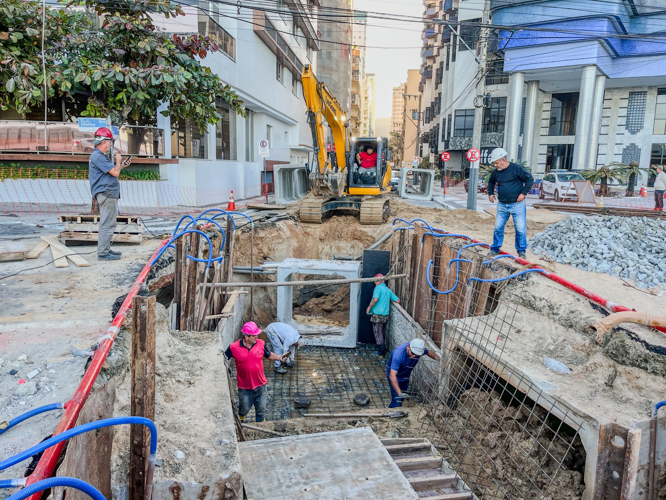 Macrodrenagem avança com mais de 670 metros de galeria instalada