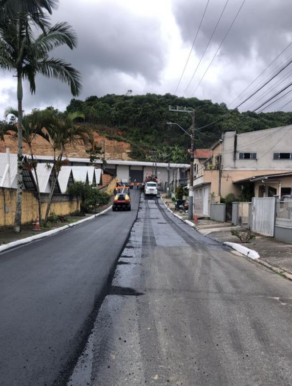 Ruas do Bairro Nova Esperança são pavimentadas | SC Hoje News Notícias de Santa Catarina - SC HOJE News