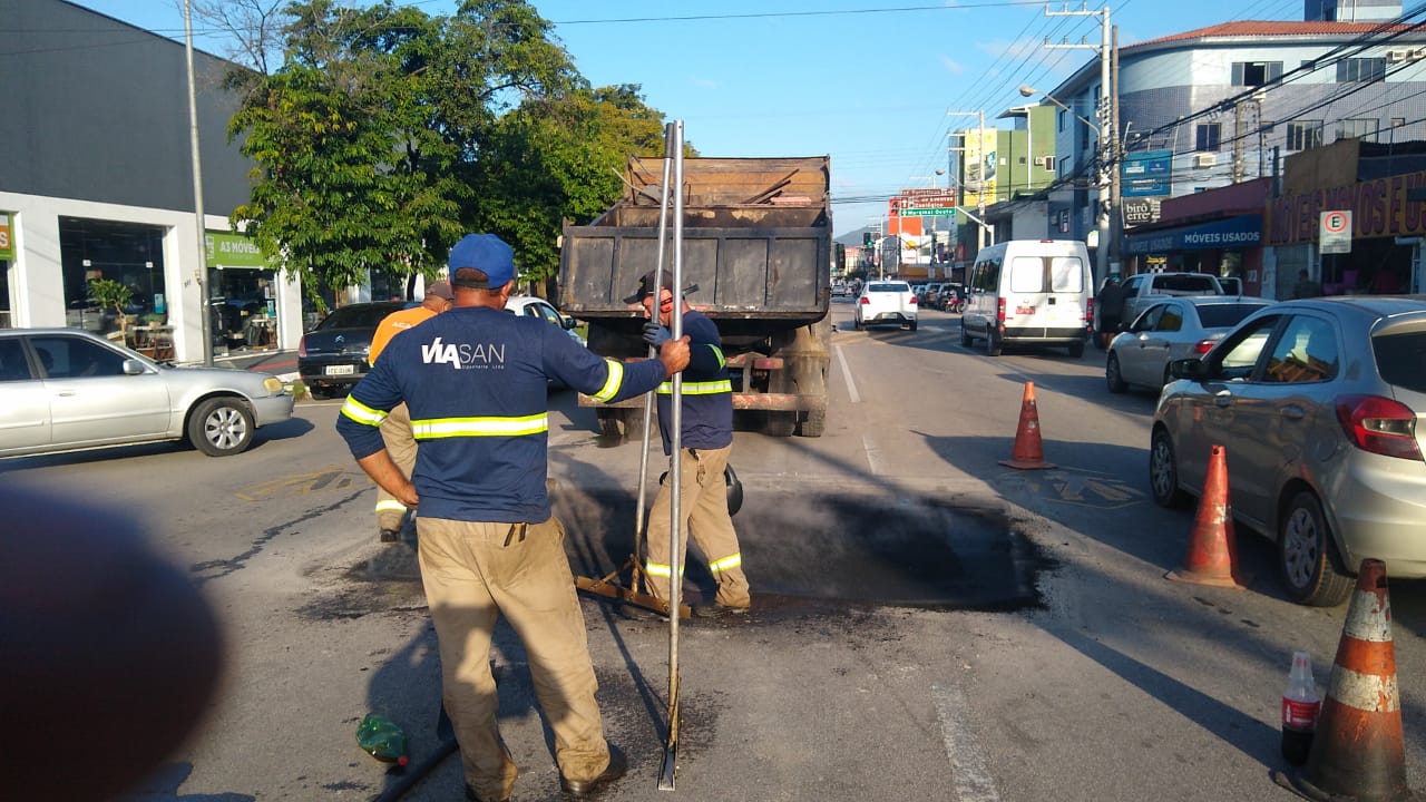 Trechos da Rua 1500 e Quarta Avenida em meia pista para repavimentação nesta quarta | SC Hoje News Notícias de Santa Catarina - SC HOJE News