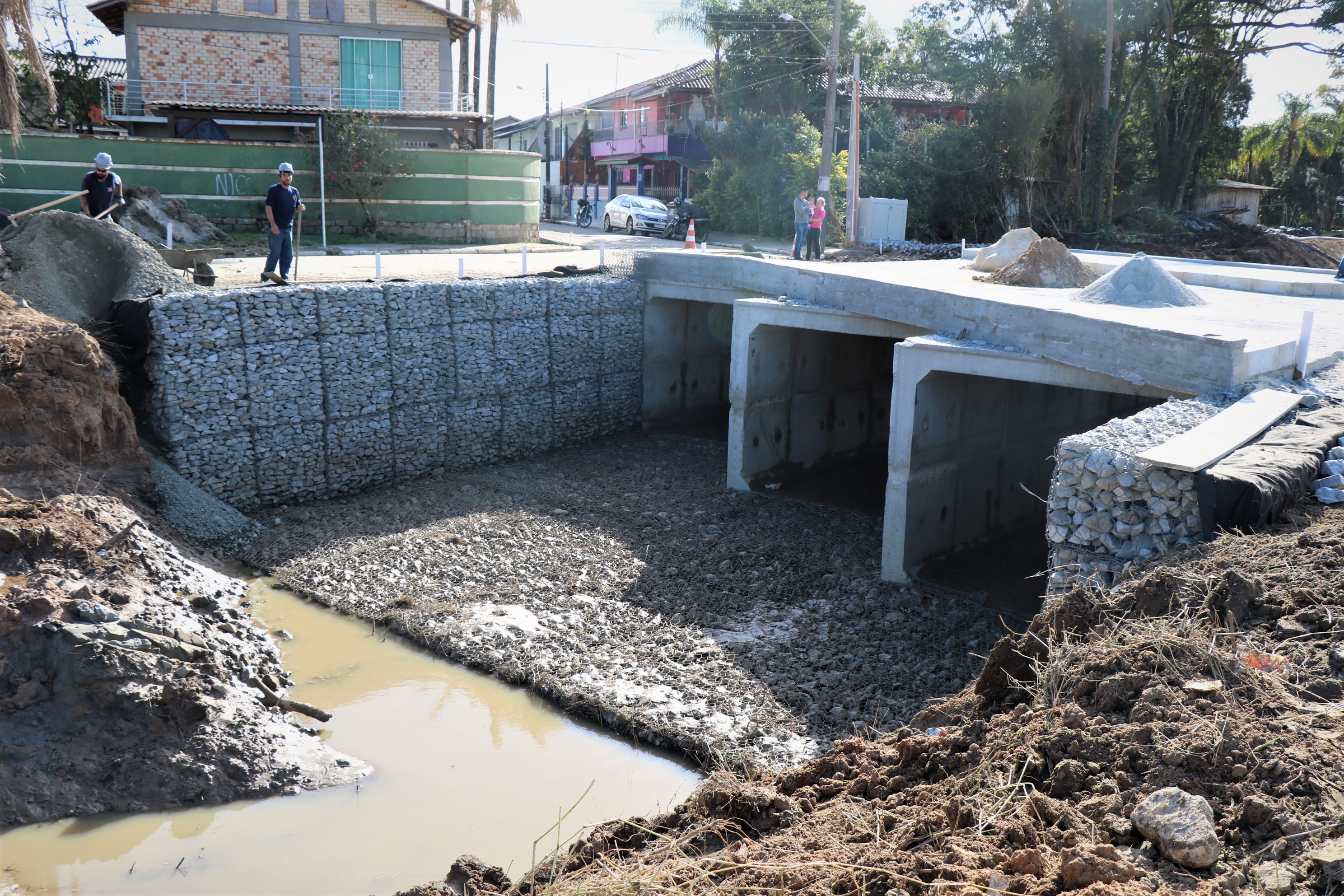 Obra da nova ponte no Rio das Ostras segue para etapa final | SC Hoje News Notícias de Santa Catarina - SC HOJE News