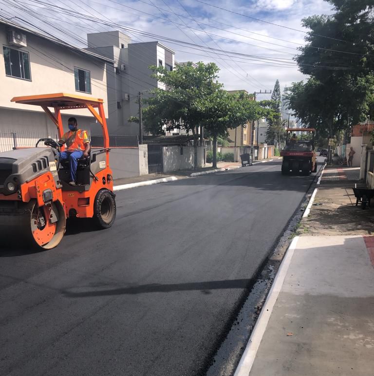 Ruas do Bairro Nova Esperança são pavimentadas | SC Hoje News Notícias de Santa Catarina - SC HOJE News
