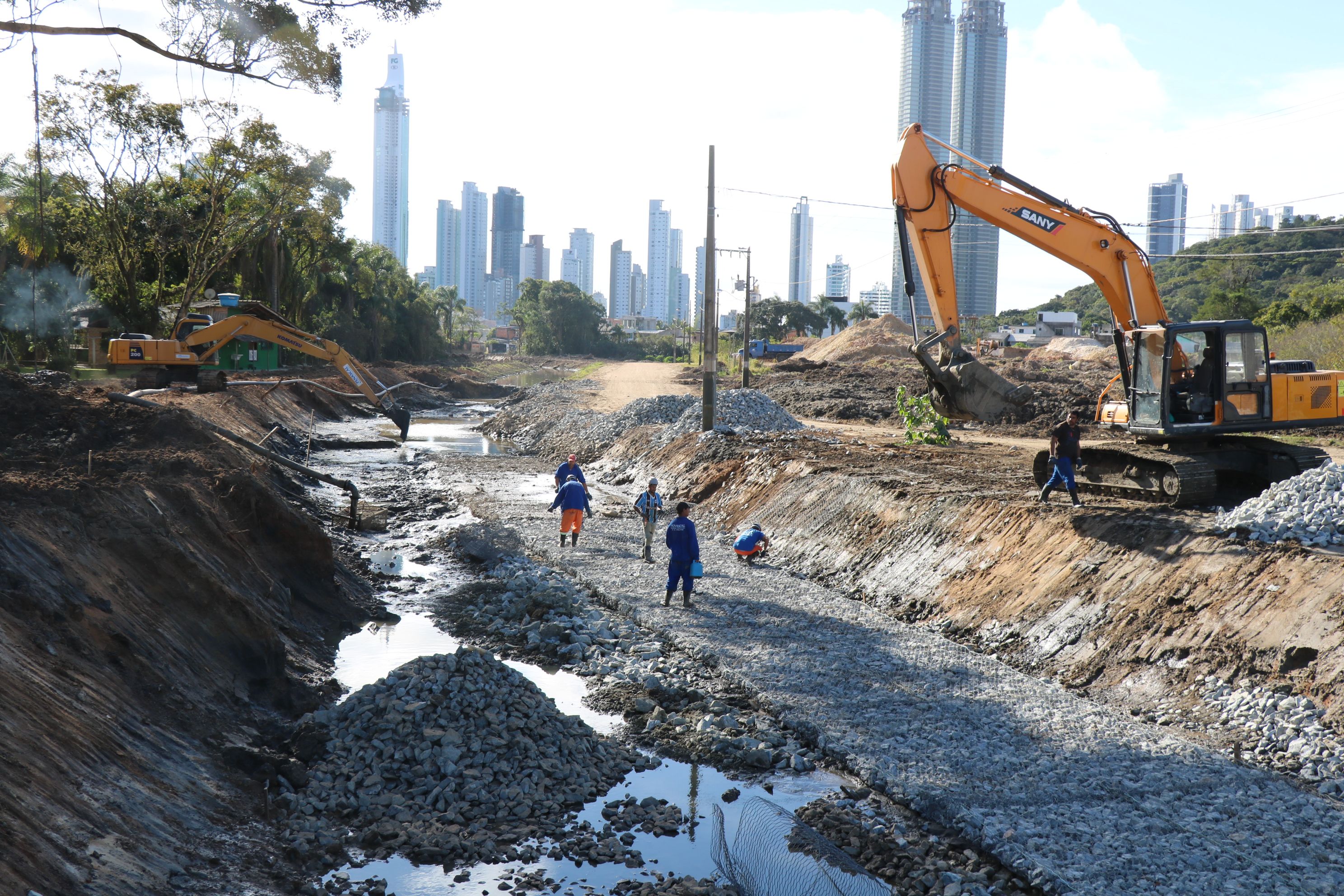Obra da nova ponte no Rio das Ostras segue para etapa final | SC Hoje News Notícias de Santa Catarina - SC HOJE News