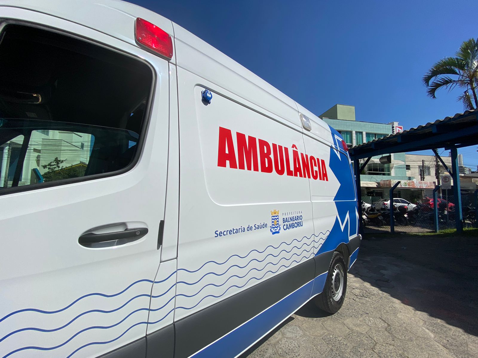 Secretaria de Saúde recebe nova ambulância nesta segunda-feira | SC Hoje News Notícias de Santa Catarina - SC HOJE News