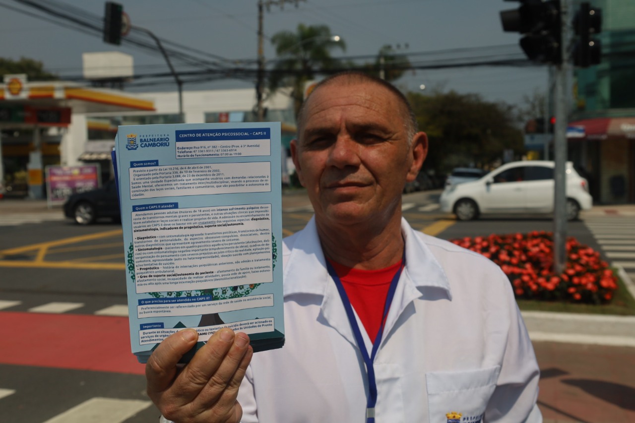 Prefeitura de Balneário Camboriú promoveu pedágio de conscientização em Prol da Vida | SC Hoje News Notícias de Santa Catarina - SC HOJE News
