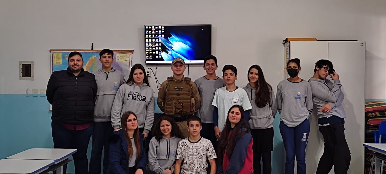 Alunos da Rede Municipal de Taquaras recebem palestras sobre futuras profissões | SC Hoje News Notícias de Santa Catarina - SC HOJE News