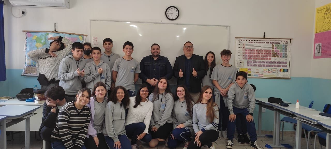 Alunos da Rede Municipal de Taquaras recebem palestras sobre futuras profissões | SC Hoje News Notícias de Santa Catarina - SC HOJE News