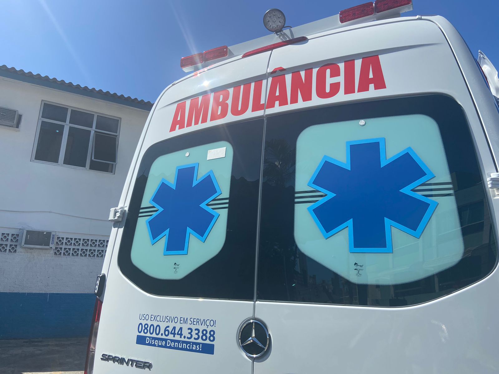 Secretaria de Saúde recebe nova ambulância nesta segunda-feira | SC Hoje News Notícias de Santa Catarina - SC HOJE News