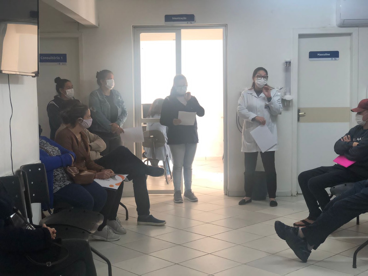 Projeto Sala de Espera inicia nos postos de saúde dos bairros Centro e Ariribá | SC Hoje News Notícias de Santa Catarina - SC HOJE News